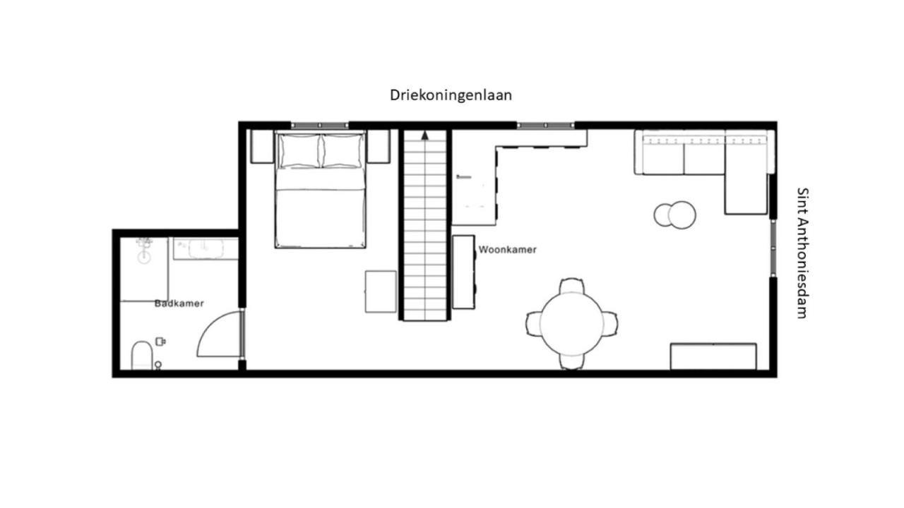 济里克泽Drie Koningen公寓 外观 照片